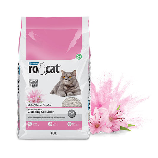 Baby Powder Scented Cat Litter